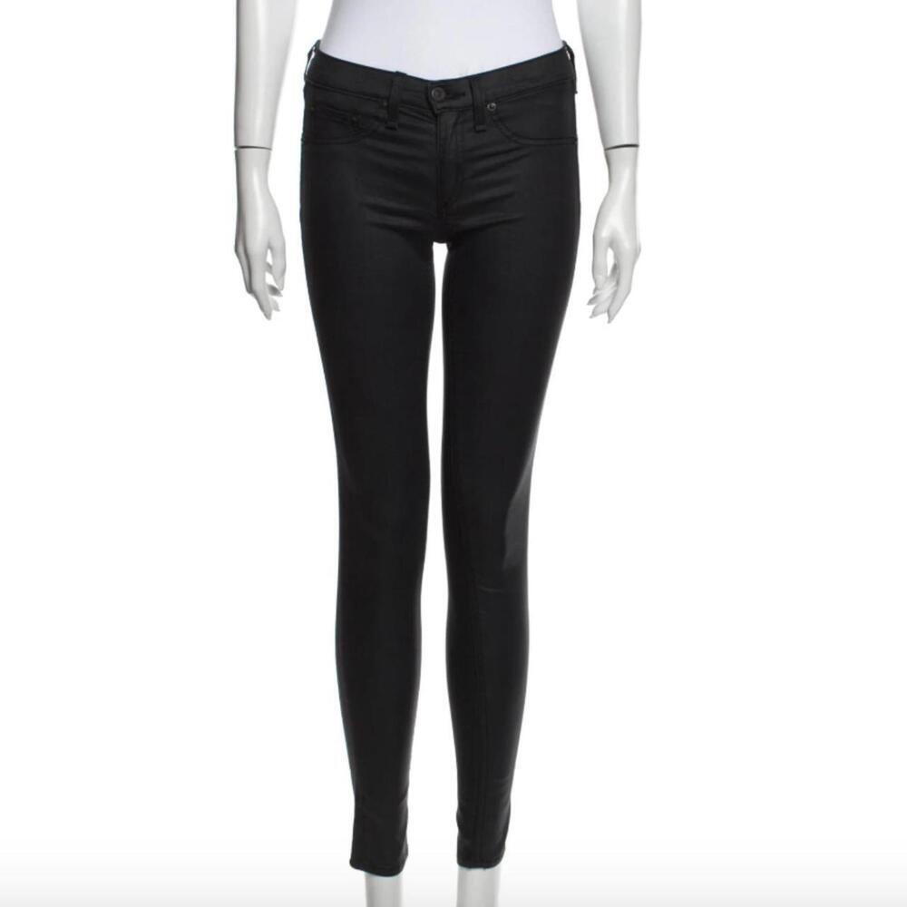 Rag & Bone Women's Grey and Black Jeans